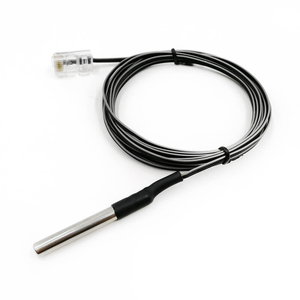 OD6x50mm 数字温度传感器 DS18B20 带扁平电缆